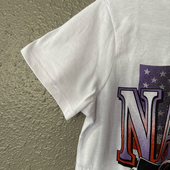 “Unisex White NASCAR Racing Car T-Shirt Size Small Short-Sleeved” Motor Sports - Picture 6 of 6